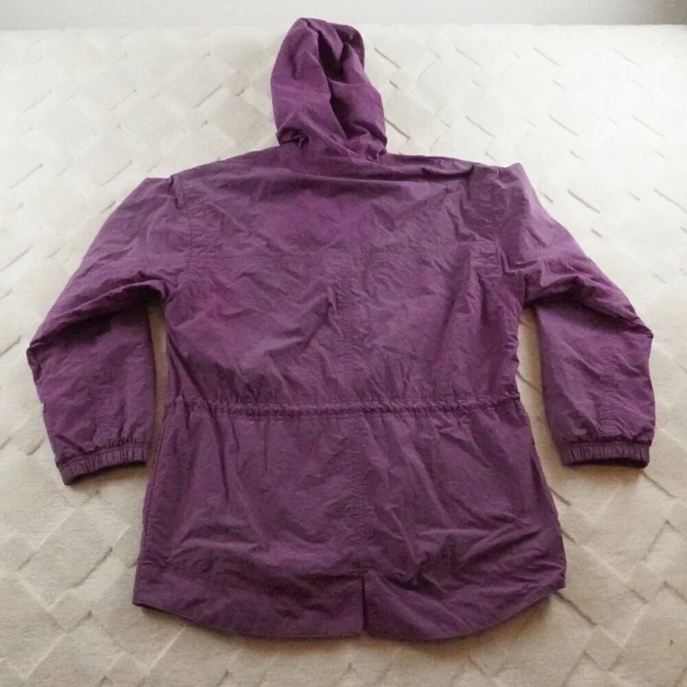Vintage Nike Windbreaker Jacket Unisex Small Purple Full Zip 90s Street Wear
